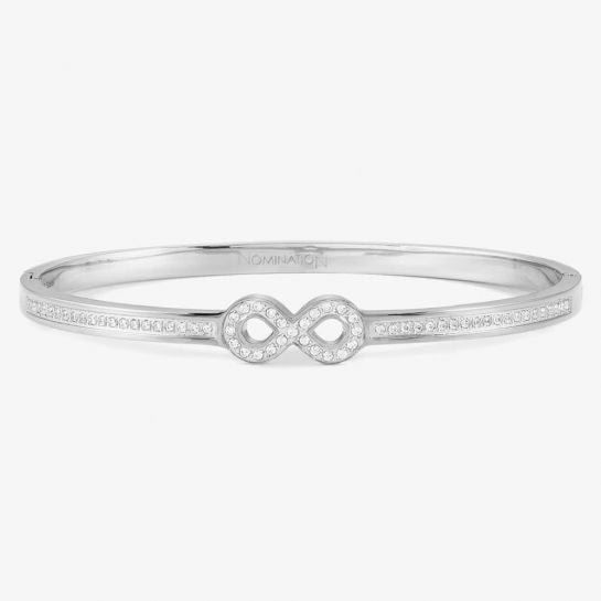 Nomination Pretty Bangles Infinity Medium Silver Bangle