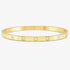 Nomination Pretty Bangles Studded Medium Gold Bangle