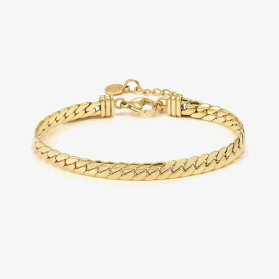 Nomination Gold Ecclettica Snake Chain Bracelet
