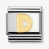 Nomination Yellow Gold Initial D Charm