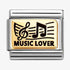 Nomination Gold Music Lover Charm