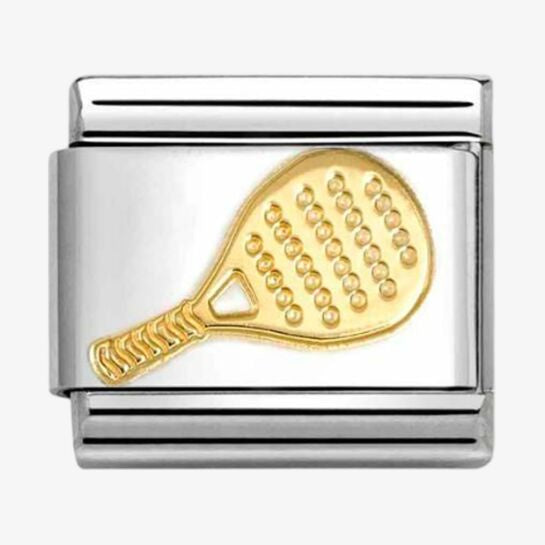 Nomination Yellow Gold Tennis Charm