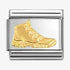 Nomination Yellow Gold Hiking Boot Charm