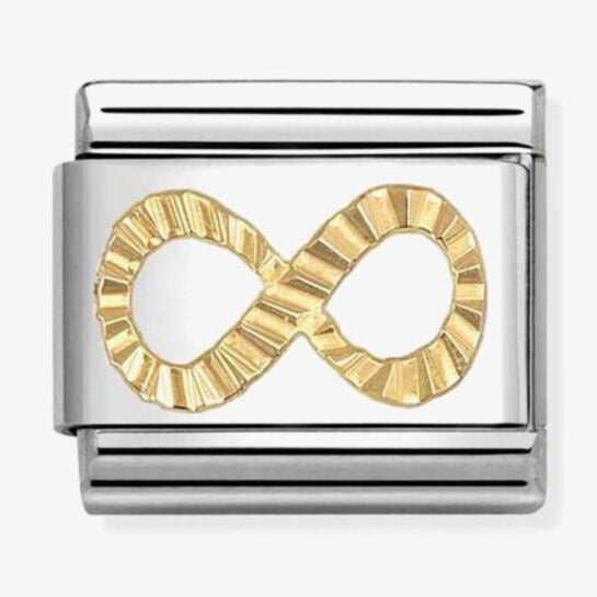 Nomination Gold Diamond Infinity Charm