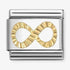 Nomination Gold Diamond Infinity Charm