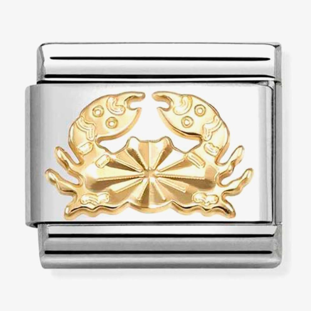 Nomination Gold Cancer Charm