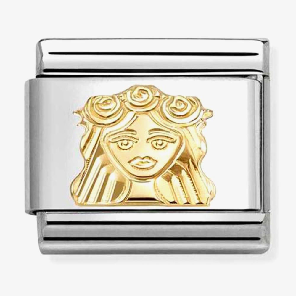 Nomination Gold Virgo Charm