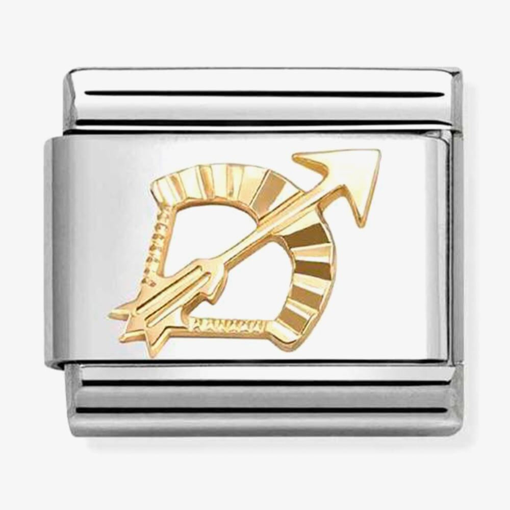 Nomination Gold Sagittarius Charm