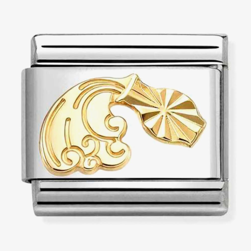 Nomination Gold Aquarius Charm