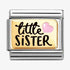 Nomination Gold Little Sister Charm