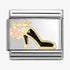 Nomination Yellow Gold Shoe With Flower Charm