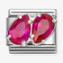 Nomination Silver Red 2 Drops Charm
