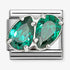 Nomination Silver Green 2 Drops Charm