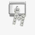 Nomination Silver Letter M Dangle Charm