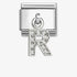 Nomination Silver Letter R Dangle Charm