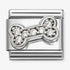 Nomination Silver White Bone Charm