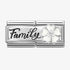 Nomination Silver Family With Flower Double Charm