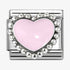 Nomination Pastel Pink Beaded Heart Charm