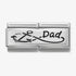 Nomination Silver Infinate Dad Double Charm