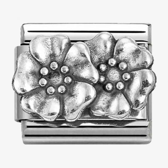 Nomination Silver Flowers Charm