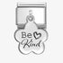 Nomination Silver Be Kind Flower Dangle Charm