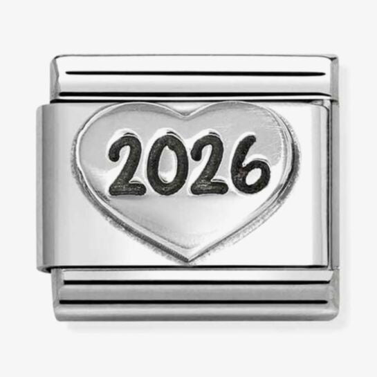 Nomination Silver 2026 Heart Charm