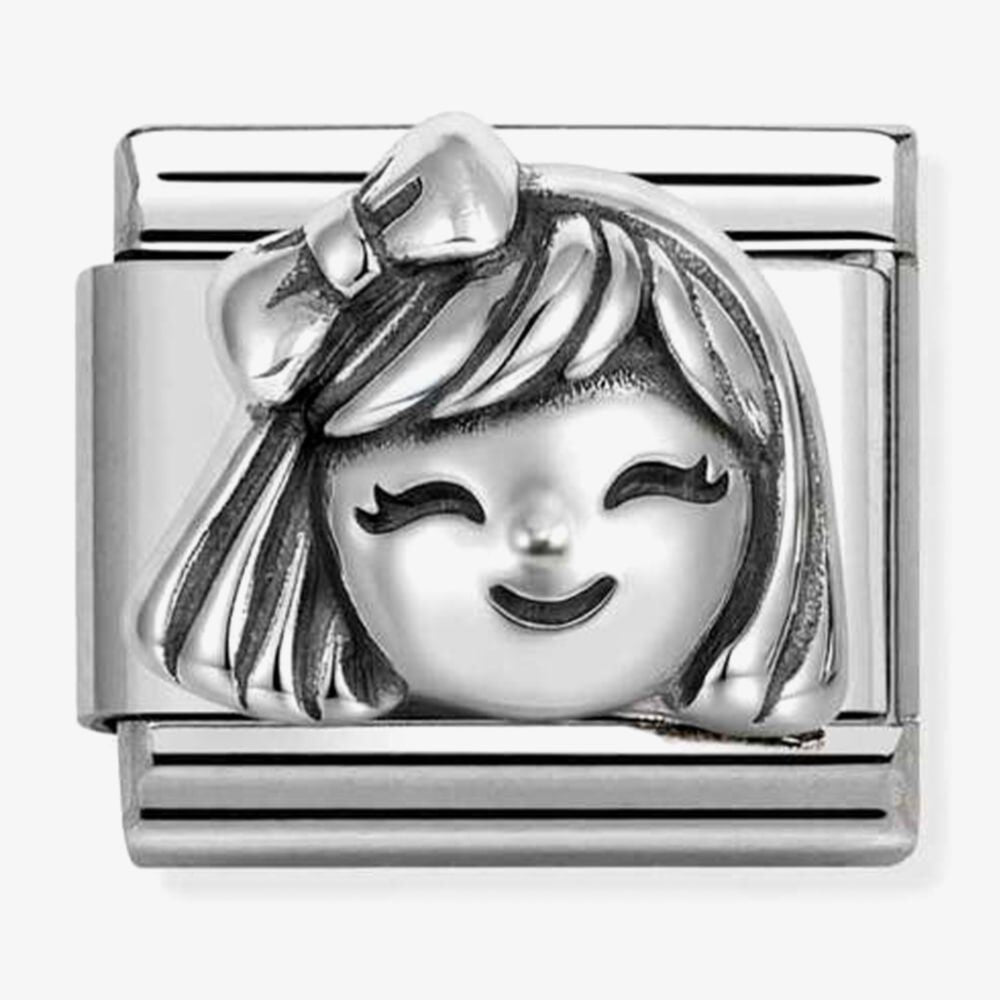 Nomination Silver Girl Charm