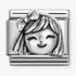 Nomination Silver Girl Charm