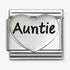 Nomination Silver New Auntie Heart Charm