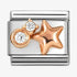 Nomination Rose Gold Star CZ Charm