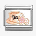 Nomination Rose Gold Teacup with Flowers Charm