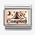 Nomination Rose Gold Camping Charm