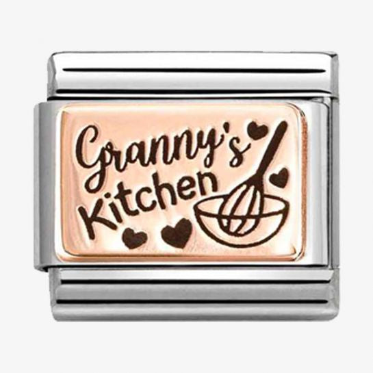 Nomination Rose Gold Granny's Kitchen Charm
