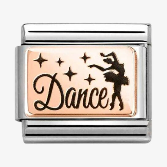 Nomination Rose Gold Dance Charm