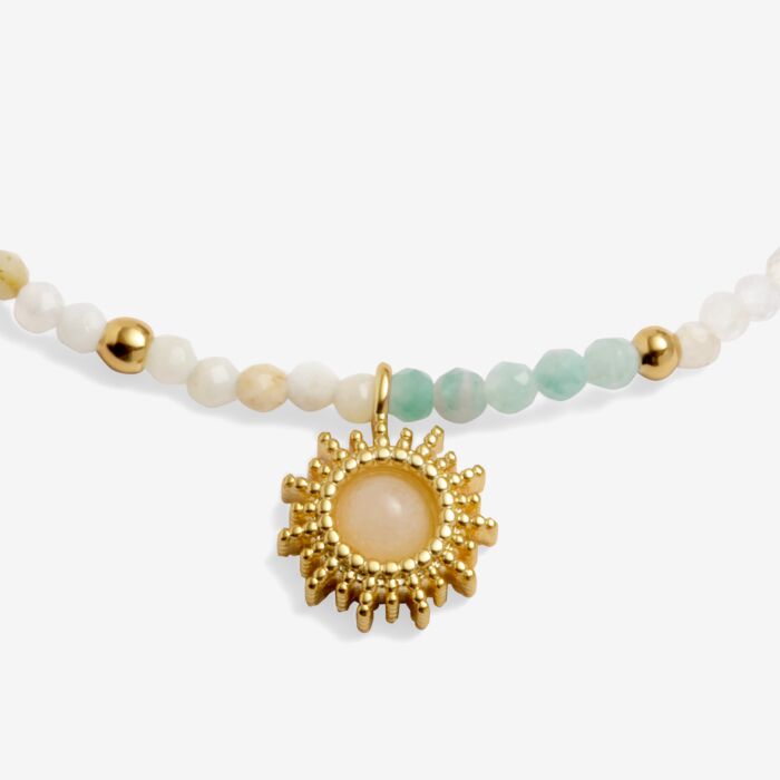Joma Loved By You Rock Crystal Sun Bracelet