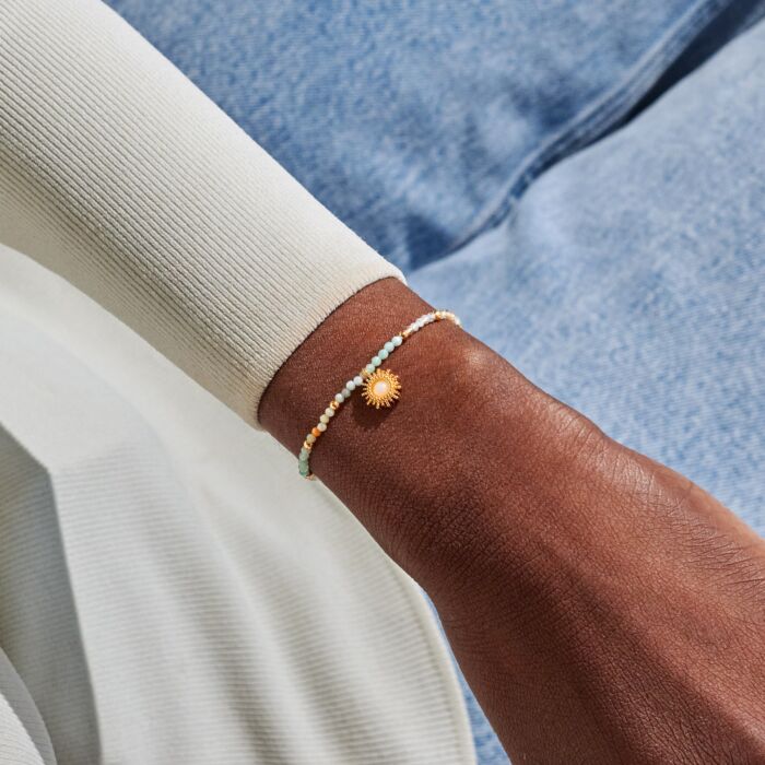 Joma Loved By You Rock Crystal Sun Bracelet