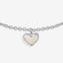 Joma Loved ByYou Mother Of Pearl Heart Bracelet