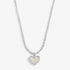 Joma Loved By You Mother Of Pearl Heart Necklace