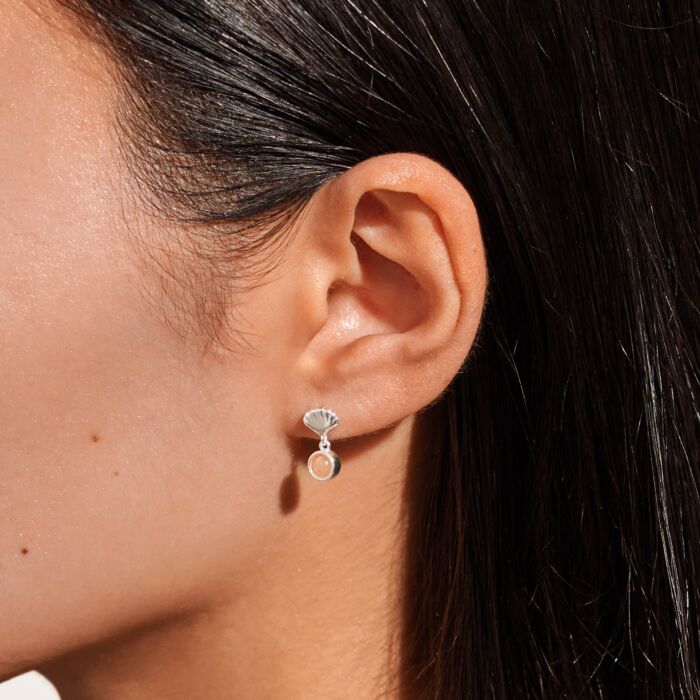 Joma Loved By You Sunstone Shell Earrings