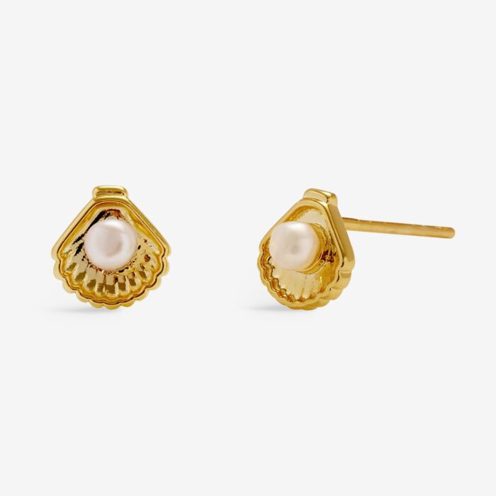 Joma Loved By You Pearl Shell Earrings