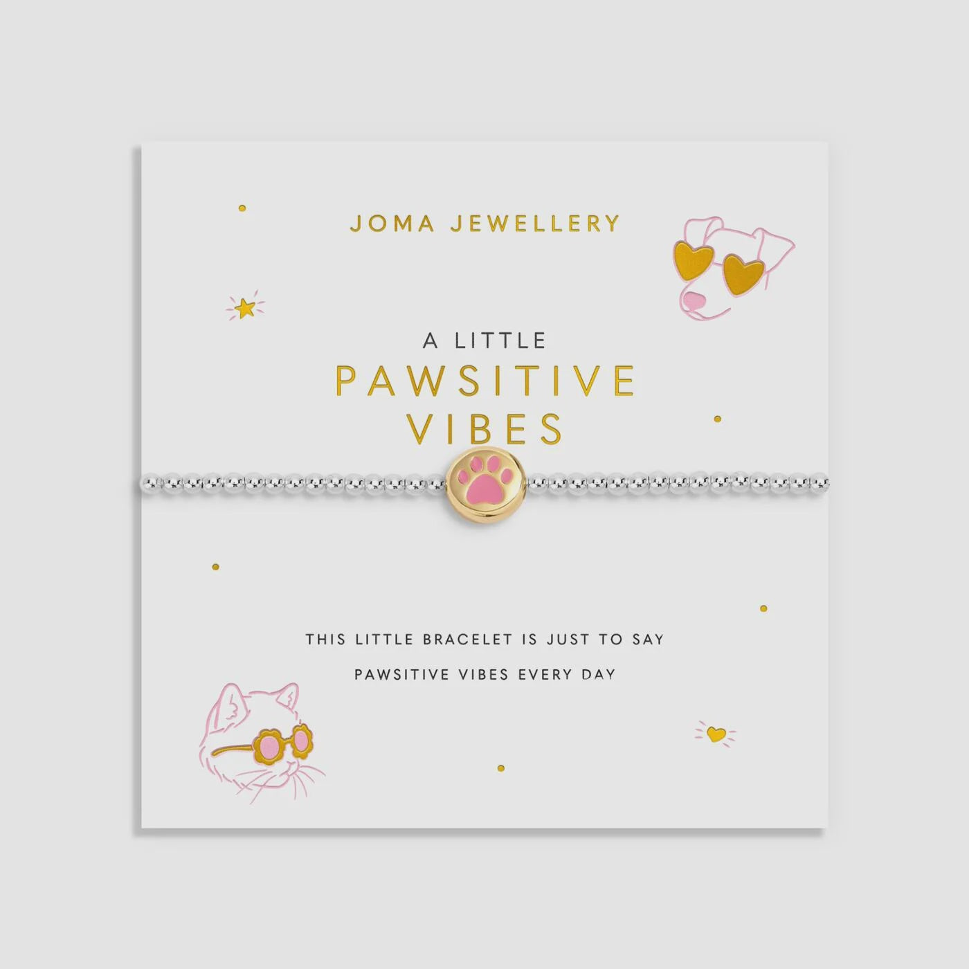 Joma A Little Pawsitive Vibes Bracelet