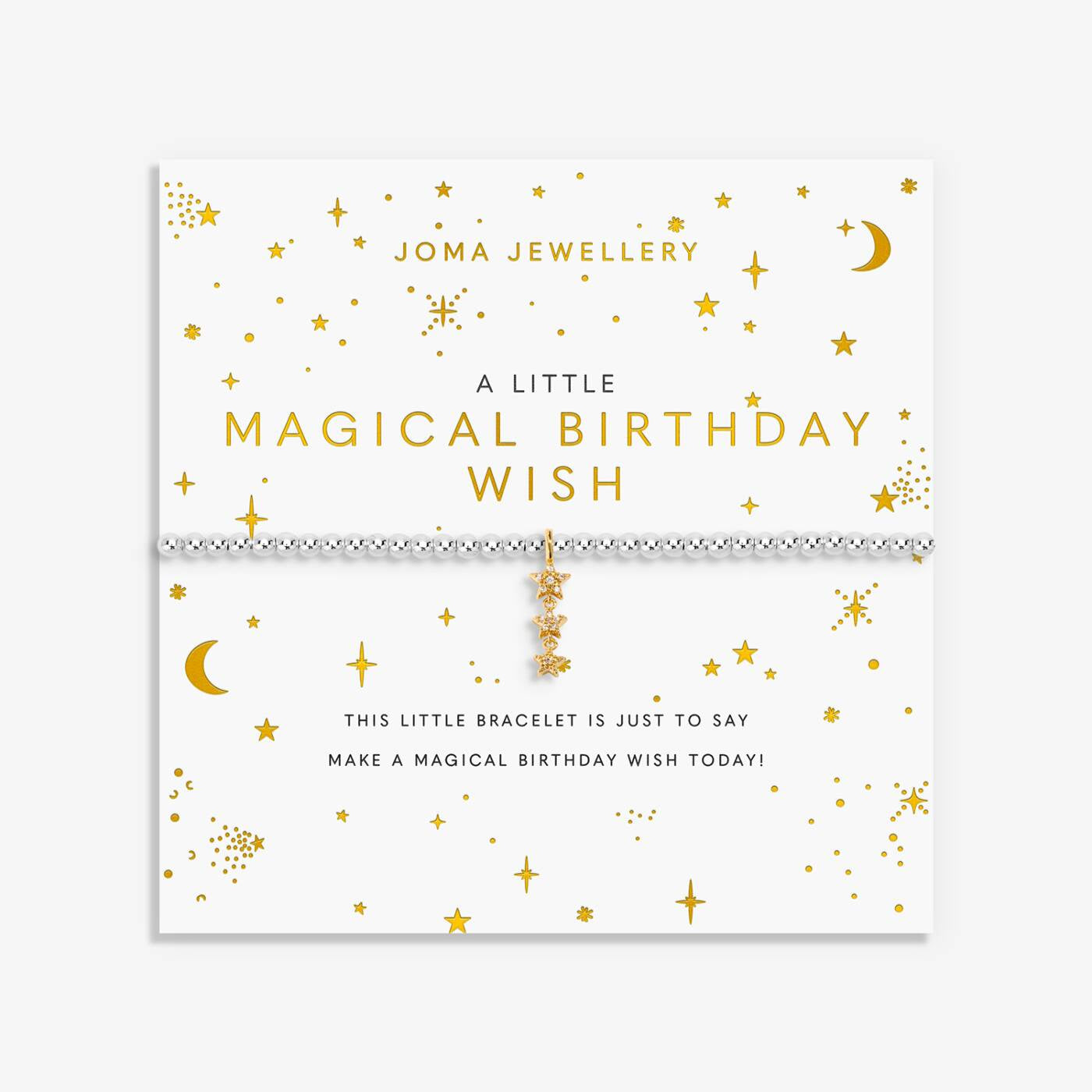 Joma A Little Magical Birthday Wish Bracelet