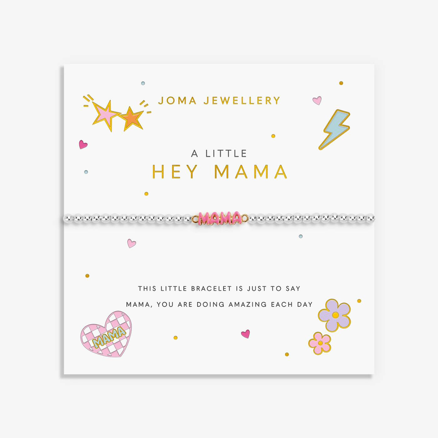 Joma A Little Vibes Hey Mama Bracelet