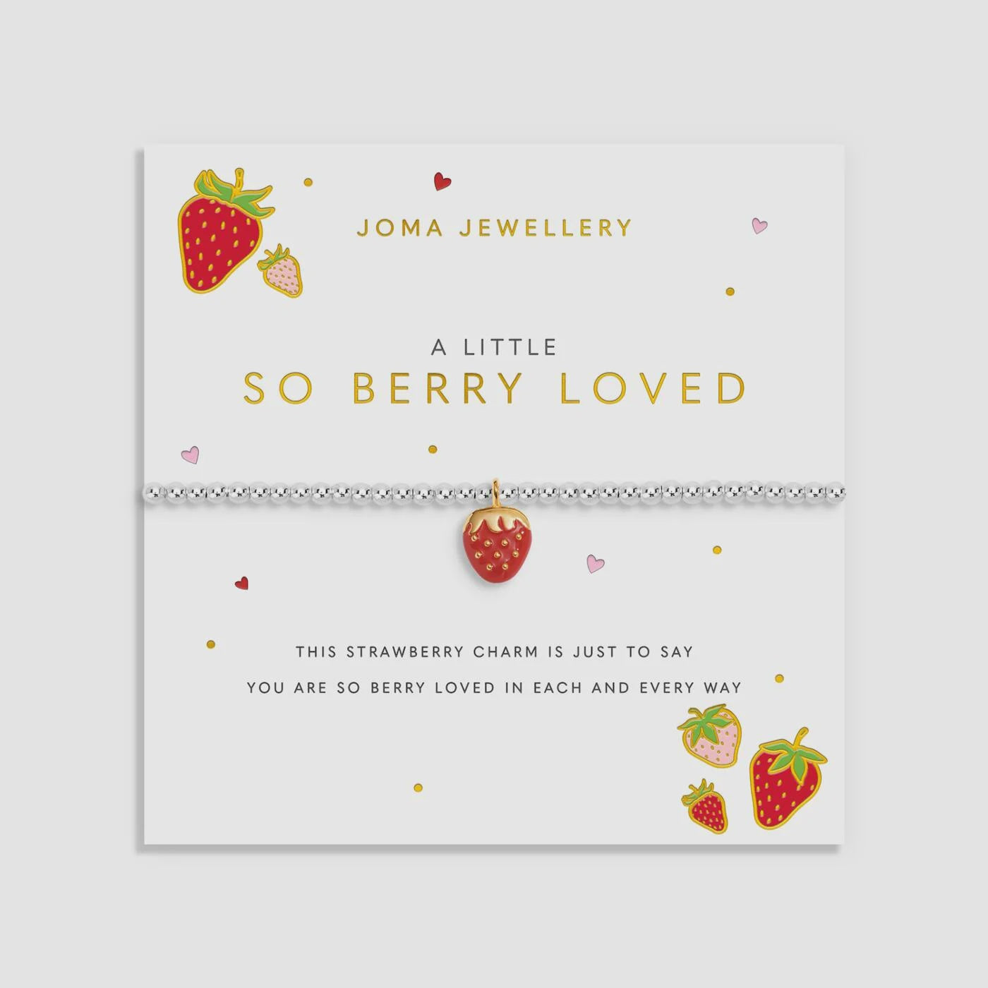 Joma A Little Vibes So Berry Loved Bracelet