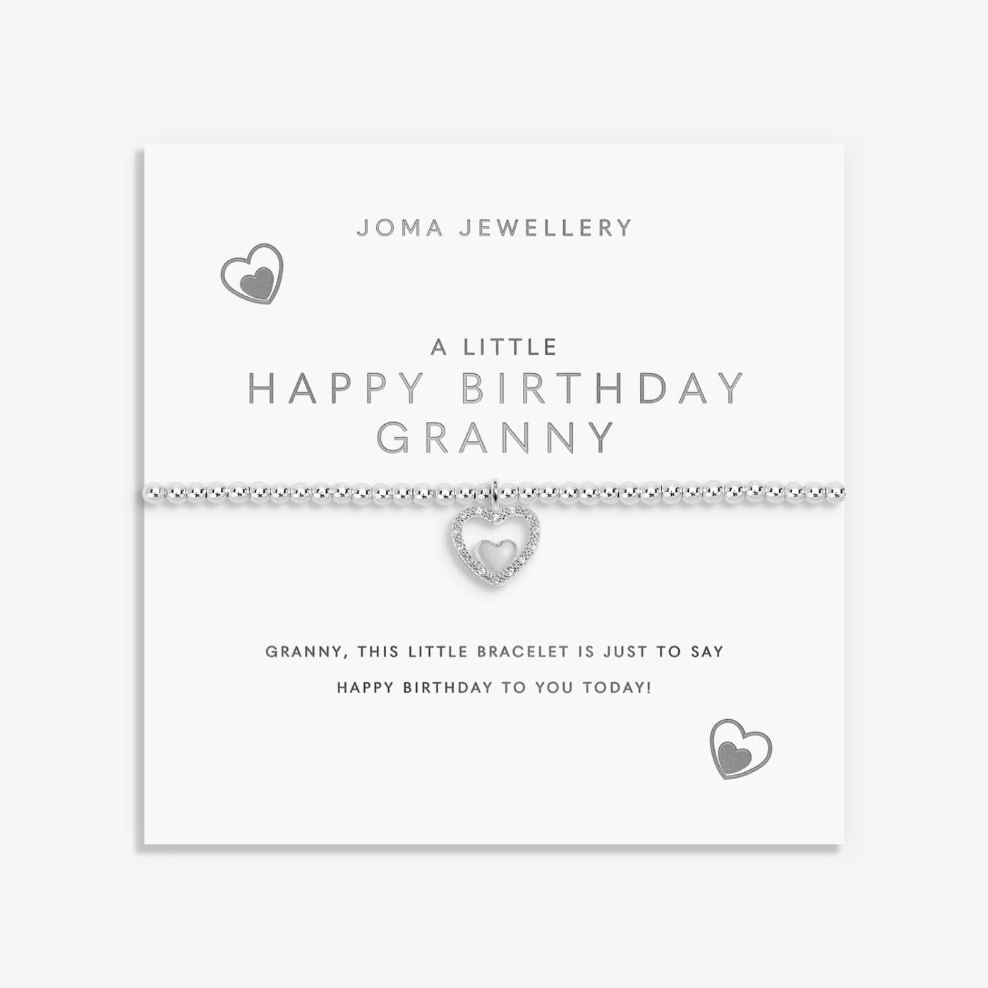 Joma A Little Happy Birthday Granny Bracelet