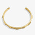 Joma Bracelet Bar Gold CZ Bangle