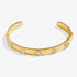 Joma Bracelet Bar Gold CZ Bangle