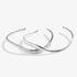 Joma Bracelet Bar Wavy Pave Bangle Set Of Two