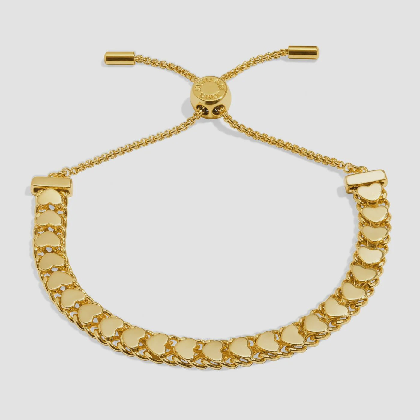 Joma Bracelet Bar Gold Heart Chain Bracelet