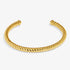 Joma Bracelet Bar Gold Cable Bangle